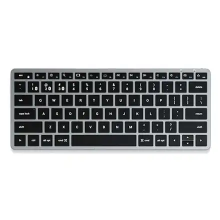 Satechi klávesnica Slim X1 Bluetooth Backlit Keyboard - Space Gray