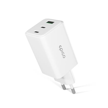 Epico UltraBoost GaN 65W Wall Charger EA65 - biely