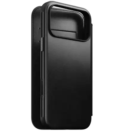 Nomad puzdro Modern Leather Folio Magsafe Horween pre iPhone 17 Pro Max - Black