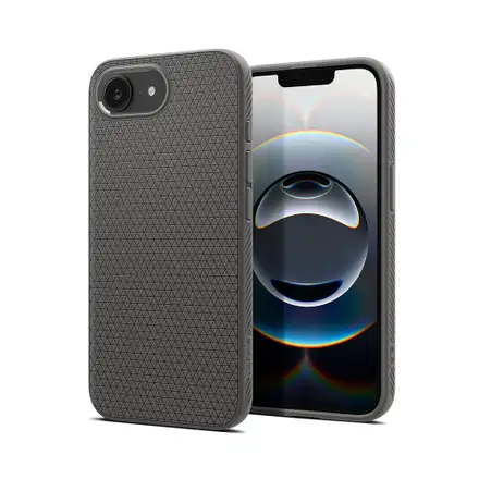 Spigen kryt Liquid Air pre iPhone 16e/17e - Marble Gray