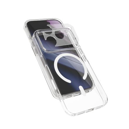 iStores by Epico Hero Mag+ Case iPhone 17 Pro/18 Pro & Magsafe kompatibilný - transparentný