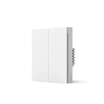 Aqara Smart Home Nastenny dvojvypinac H1 s Pripojenim neutrálneho vodiča