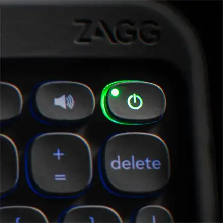 ZAGG klávesnica Pro Keys s podsvietením pre iPad 10-11 Gen CZ/SK - Black