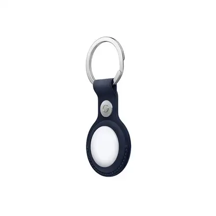 Apple AirTag FineWoven Key Ring - Deep Blue