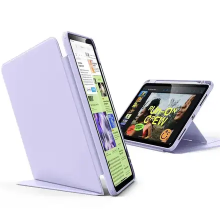 ESR puzdro Flip Magnetic Case pre iPad Air M1/M2/M3 - Light Purple