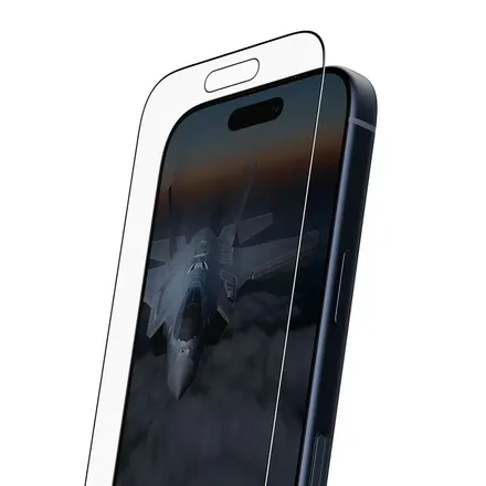 PanzerGlass ochranné sklo UWF Stealth pre iPhone 17 Pro - Black Frame
