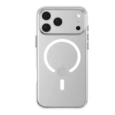 Comma kryt Glass Series Magnetic Case pre iPhone 17 Pro Max - Clear