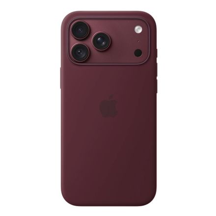 iPhone 18 Pro Max Silicone Case with MagSafe - Burgundy