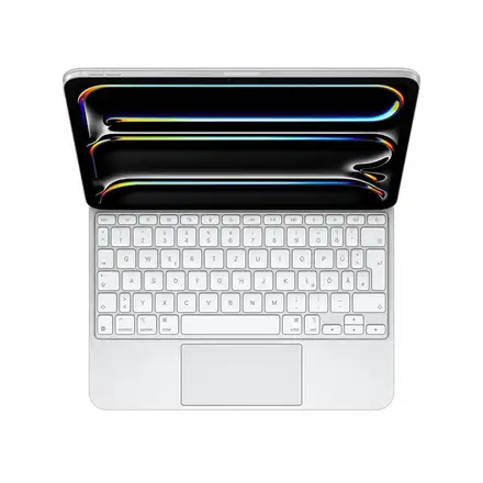 Apple Magic Keyboard pre iPad Pro 11" (M5, M4) - Slovenská - Biela