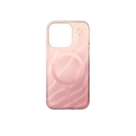 iDeal Fashion Clear Case MagSafe iPhone 16 Pro Rose Blush