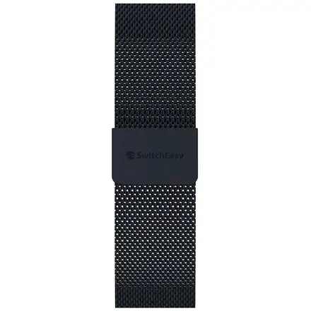 SwitchEasy remienok Mesh Stainless Steel pre Apple Watch 44/45/46mm - Midnight