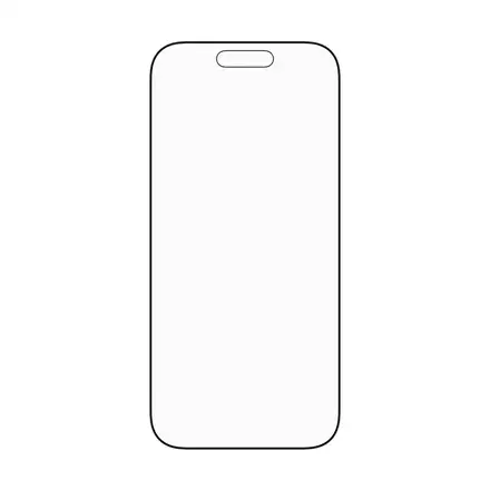 PanzerGlass ochranné sklo UWF Stealth pre iPhone 17/16 Pro - Black Frame