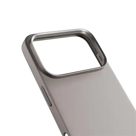Epico Silicone Pro Mag+ Case iPhone 17 Pro Max Qi2 & MagSafe kompatibilné ­ titanová