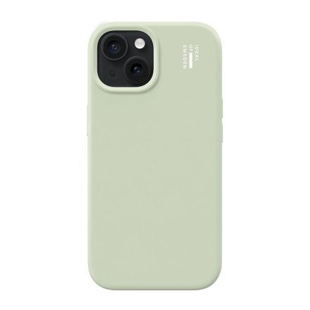 iDeal Silicone Case MagSafe iPhone 13/14/15/16e/17e Sage Green