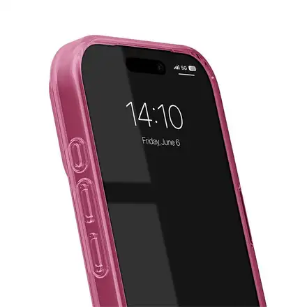 iDeal Fashion Clear Case MagSafe iPhone 17 Pro / 18 Pro Cherry Crush