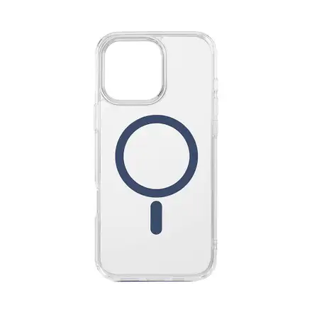Aiino - Frozen Case with magnet for iPhone 16 Pro - Blue