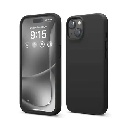 Elago kryt Silicone Case pre iPhone 15 - Black