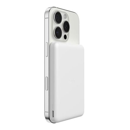 Belkin Boost Charge Slim Magnetic Powerbank 5K - White