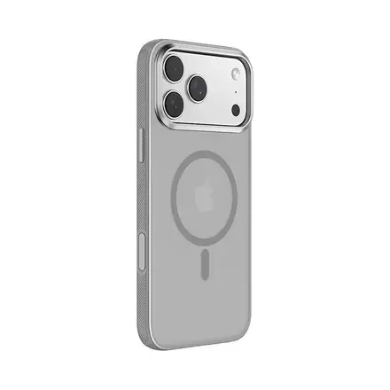 Comma kryt Joy Elegant Series Magnetic Case pre iPhone 17 Pro - Titanium Gray