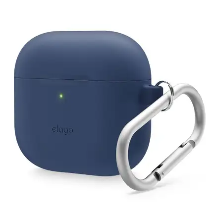 Elago puzdro Silicone Hang Case pre Airpods 4/5 - Jean Indigo