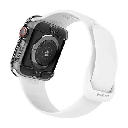 Spigen kryt Ultra Hybrid pre Apple Watch 4/5/6/SE/SE 2 40mm - Crystal Clear