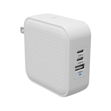 Hyper HyperJuice 70W USB-C GaN Travel Charger - White
