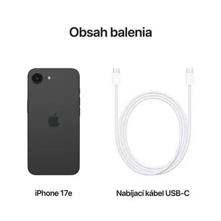 iPhone 17e 512 GB čierny