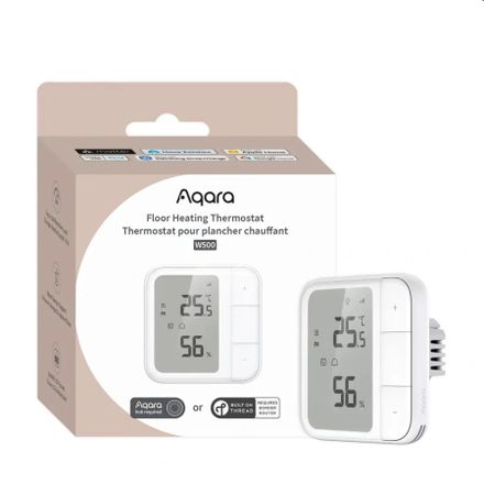Aqara Smart Home Termostat pre podlahové kúrenie W500, Zigbee a Thread
