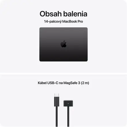 MacBook Pro 14" Apple M5 10C CPU 10C GPU 32GB 1TB Kozmický čierny SK