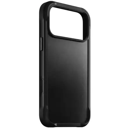 Nomad kryt Rugged Leather Case Magsafe Horween pre iPhone 17 Pro Max - Black