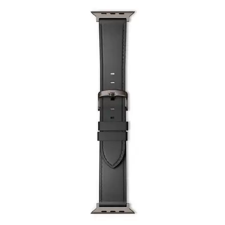 Epico Watch Strap Leather 49/46/45/44 mm - čierna