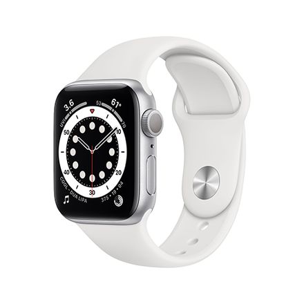 Apple Watch Series 6 GPS 40mm puzdro zo strieborného hliníka *Použitý s DPH - Trieda B*