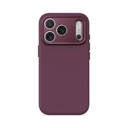 Decoded kryt Silicone Case Magsafe pre iPhone 18 Pro - Plum