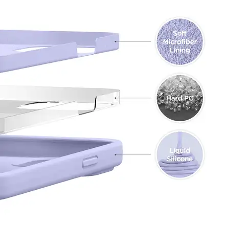 Elago kryt Silicone Case pre iPhone 13 - Purple