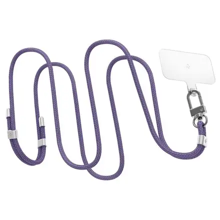 Spigen Cross Body Strap + Wrist Strap - Deep Purple