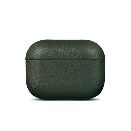 Woolnut Leather Case for AirPods Pro (2nd gen) Green