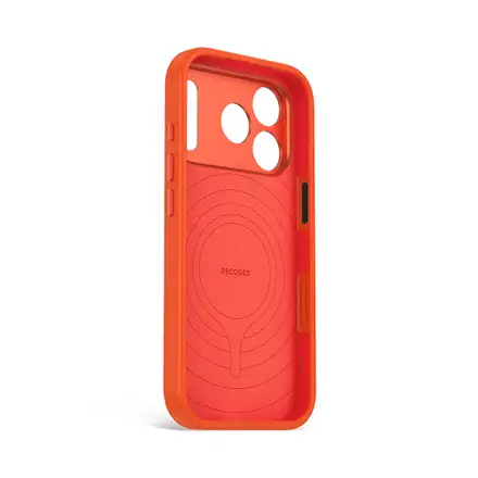 Decoded kryt Silicone Case Magsafe pre iPhone 18 Pro - Terracotta
