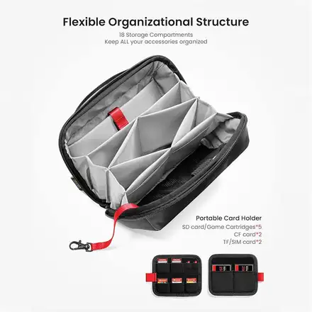 TomToc puzdro Navigator T13 Accessory Pouch M - Black
