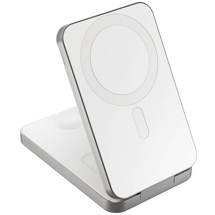 Epico Epico UltraBase 4in1 8000mAh Fold powerbanka & bezrôtový nabíjací stojanček EF50 - biela