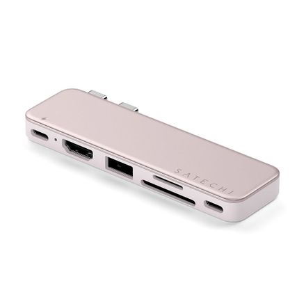 Satechi USB-C Snap Hub - Blush