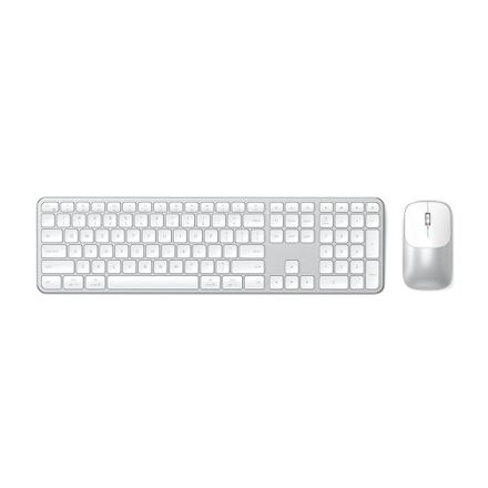 Satechi klávesnica + myš Slim CEX3 Wireless Combo - Silver
