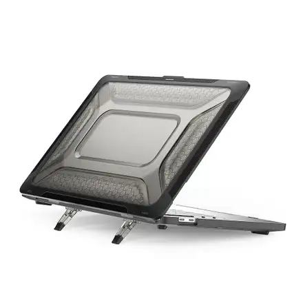Devia kryt Super Scratch-Proof Hard Jacket pre Macbook Air 13" 2020 - Matt Black