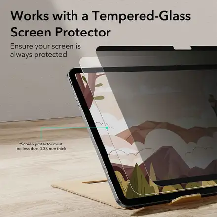 ESR Magnetic Privacy Screen Protector pre iPad Air 13" M2/M3 2024/2025