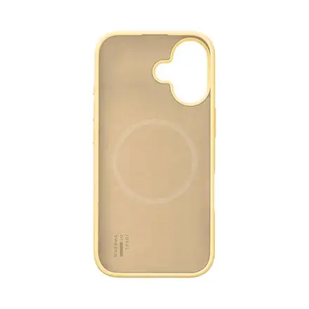 iDeal Silicone Case MagSafe iPhone 17 Soft Lemon