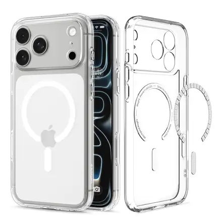 Spigen kryt Ultra Hybrid Magsafe pre iPhone 18 Pro Max - Clear White