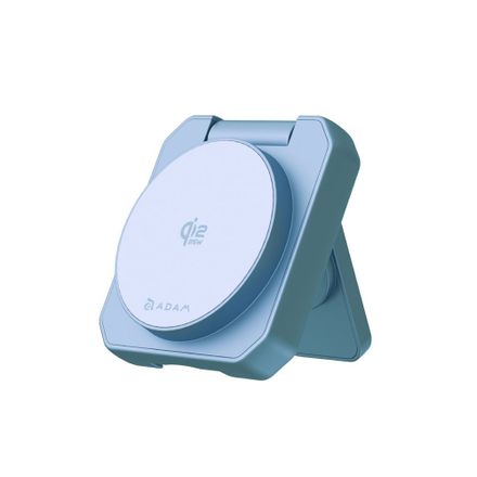 Adam Elements MAG 25 Qi2 25W 2-in-1 Pocket Wireless Charging Station - Sky Blue