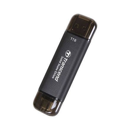 Transcend SSD 1TB ESD310C USB 3.2 Gen 2x1 - Black