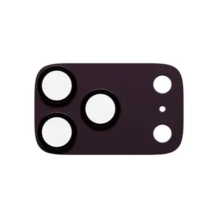 PanzerGlass Fender Camera Protection pre iPhone 18 Pro - Dark Cherry