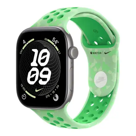 Apple Watch 46mm Green Spark Nike Sport Band - S/M
