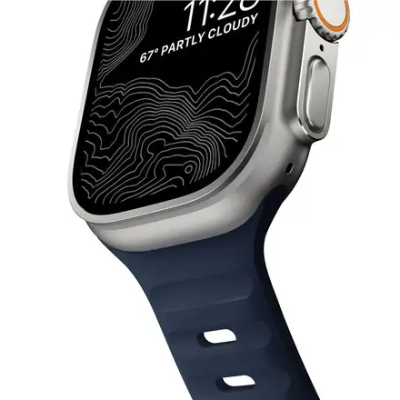 Nomad remienok Sport Strap pre Apple Watch 44-49mm - Atlantic Blue